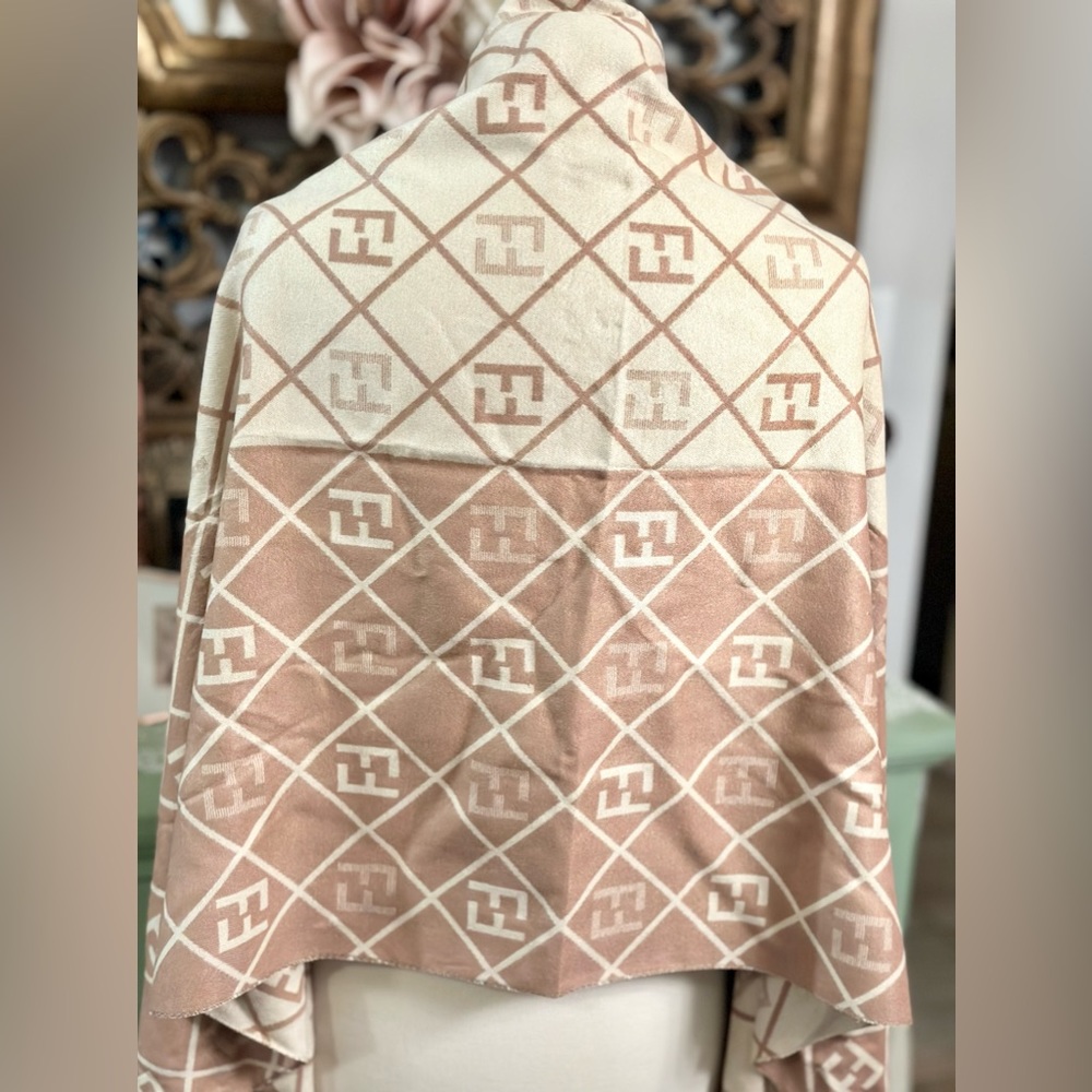 SOLD Fendi Scarf / Shawl - Picture 3 of 4